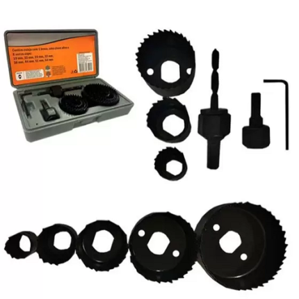 KIT SERRA COPO COM 11 PEÇAS BFH1323 BESTFER