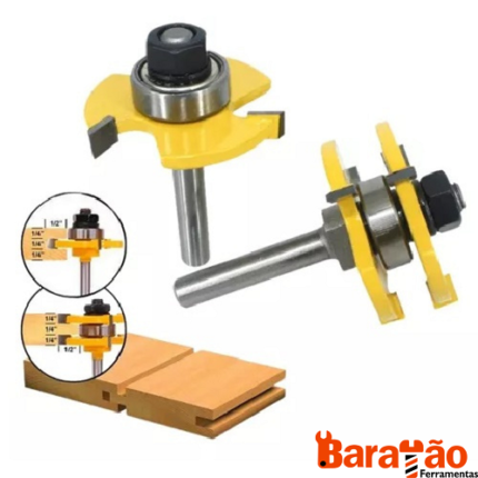 KIT FRESA MACHO E FÊMEA NAKASAKI NK-4444-6 NAKASAKI