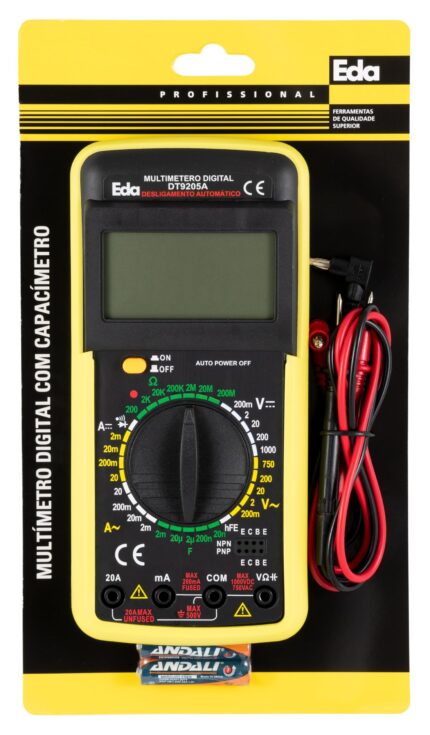 MULTIMETRO DIGITAL COM CAPACIMENTO